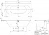 Villeroy & Boch Oberon 2.0 Wanna prostokątna 180x80 cm biała Weiss Alpin UBQ180OBR2DV01